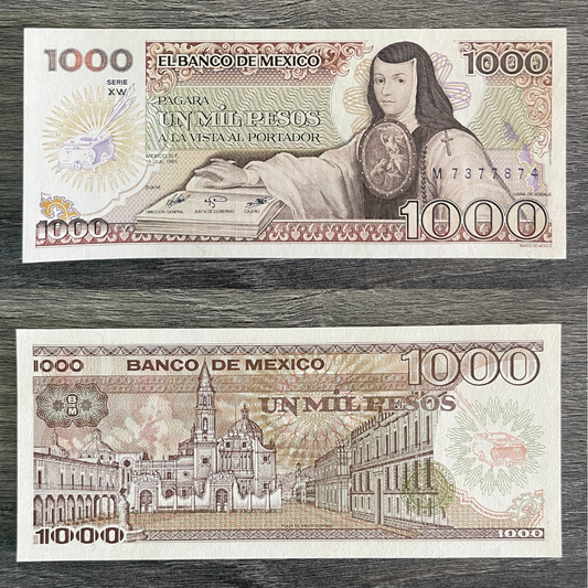 Billete de mil pesos