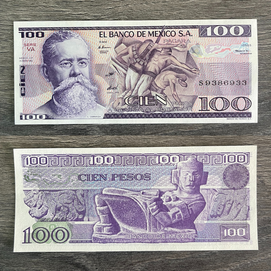 Billete de cien pesos