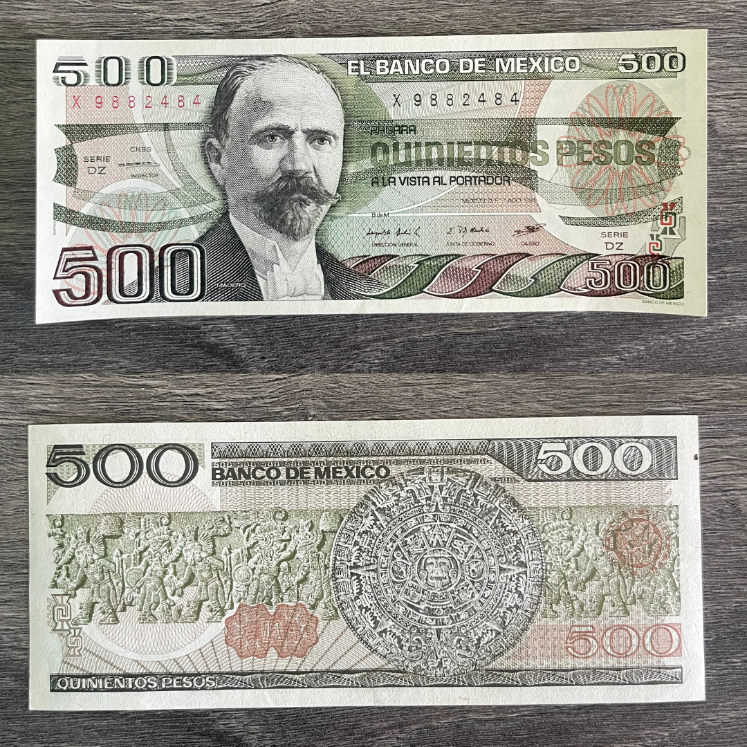 Billete de quinientos pesos