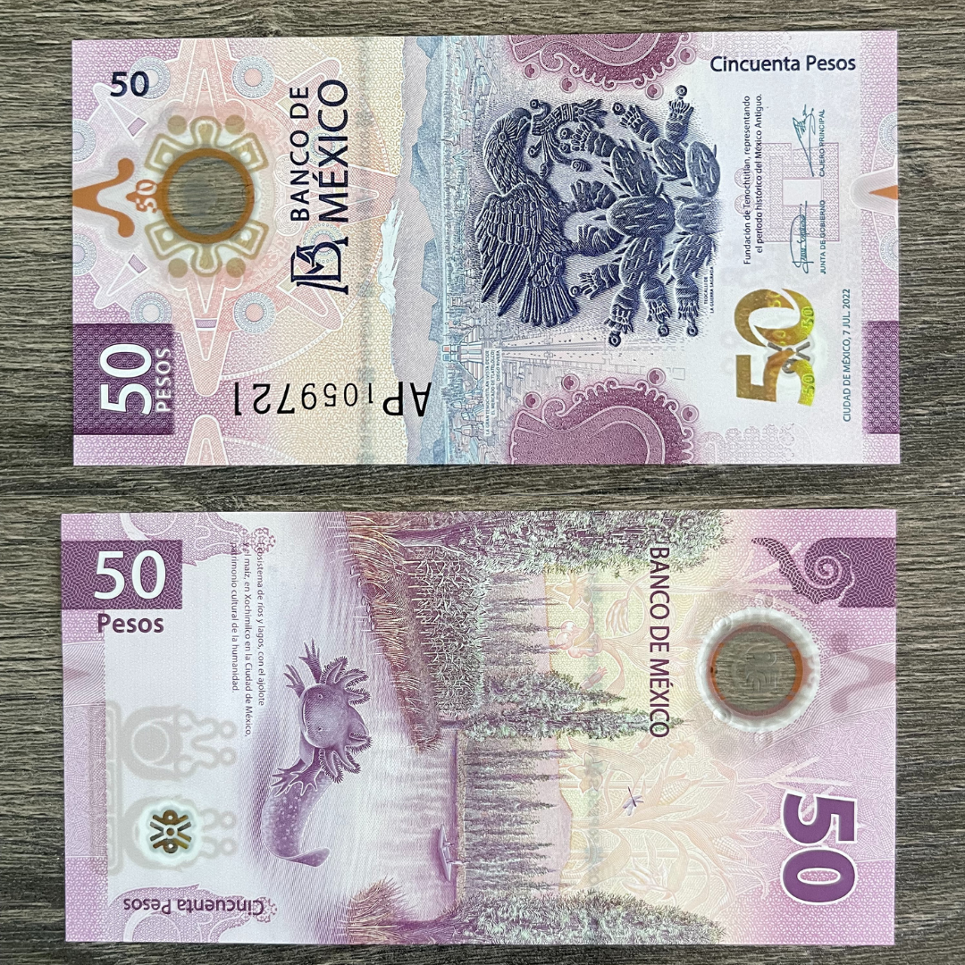 Billete de 50 pesos